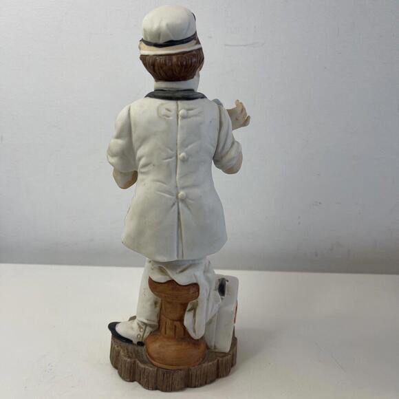 Vintage Geo Z. Lefton Surgeon, Doctor Ceramic figurine, Made In Japan 8" - Picture 3 of 5